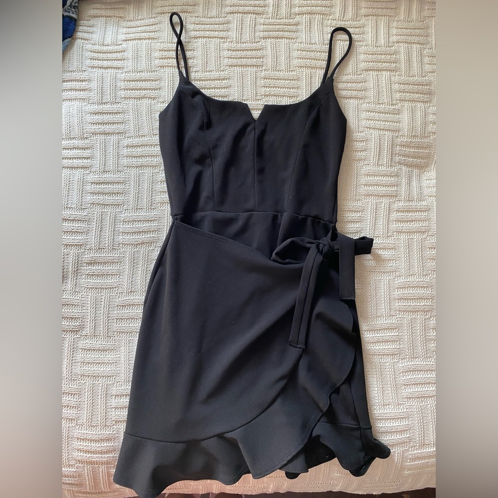 Short black dress